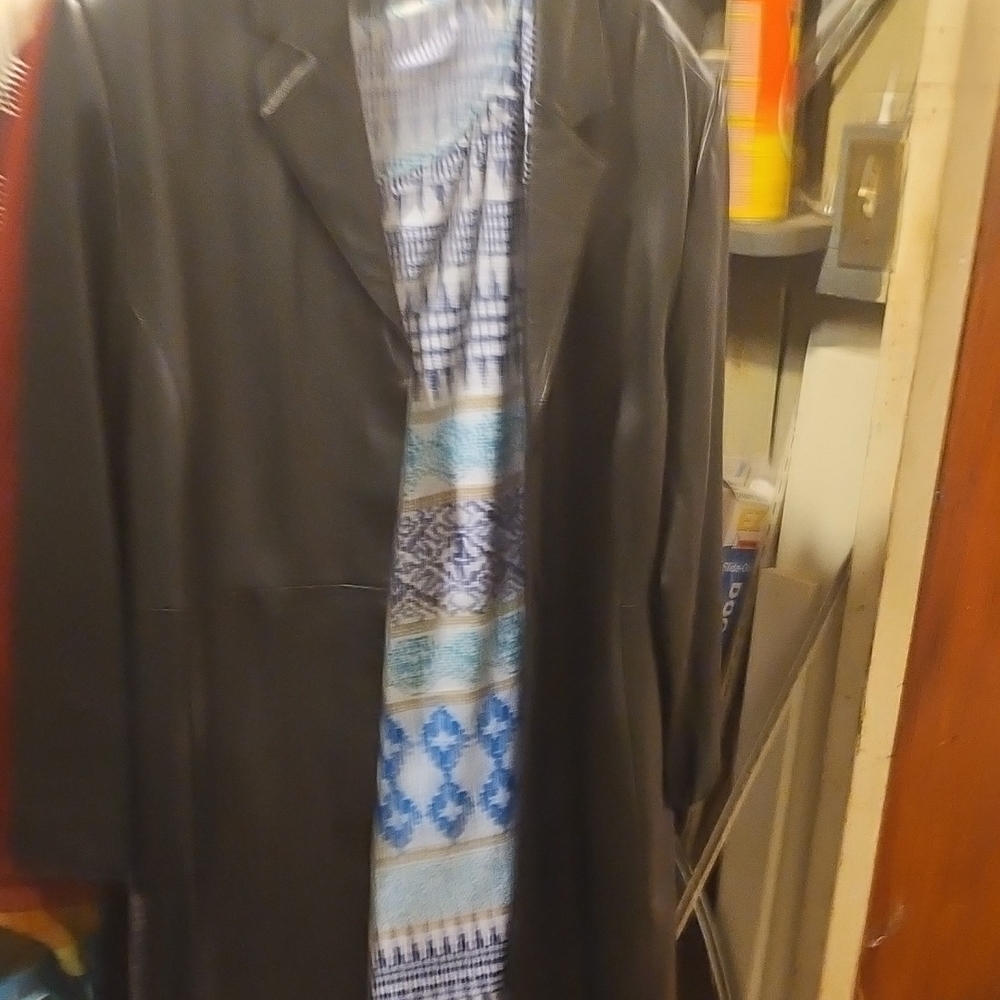 Men's Black Leather Jacket